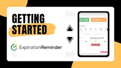 Getting Started with Expiration Reminder