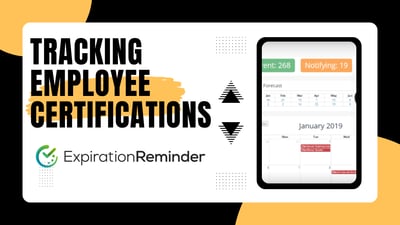 Tracking Employee Certifications - On Demand