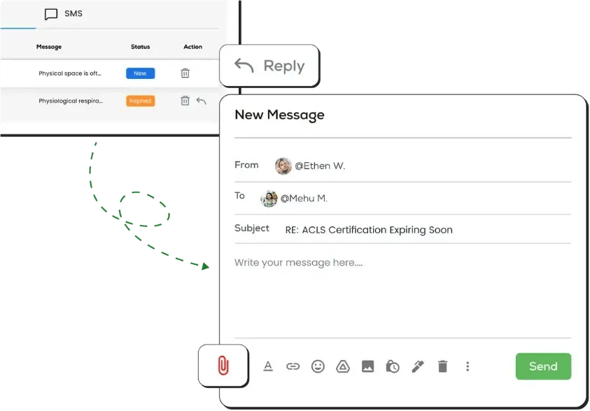 Easy Message Replies and Management